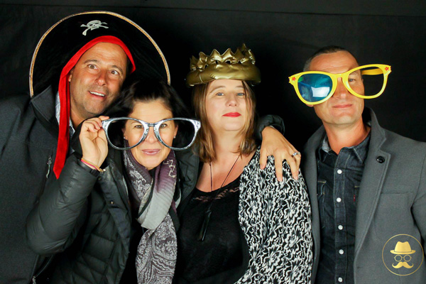 Corporate Event Photo Booth with props